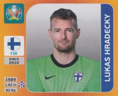 PANINI FUßBALL UEFA EURO 2020 TOURNAMENT 2021 Panini Sticker Euro 2020 Tournament 2021 No. 178 Lukas Hradecky Image