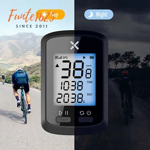 Xoss G+ Smart GPS Cycling Bike Wireless ANT+Computer IPX7 Waterproof UK - Picture 1 of 12