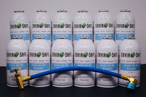 Arctic Air para R1234YF, NO refrigerante, 12 latas y manguera de carga (4 oz) - Picture 1 of 5