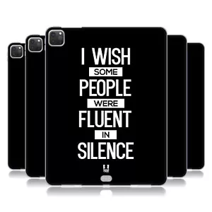 HEAD CASE DESIGNS SASSY QUOTES SOFT GEL CASE FOR APPLE SAMSUNG KINDLE - Picture 1 of 13