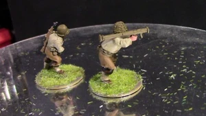 (WM) Pro-Painted 28 mm Westwind Segunda Guerra Mundial EE. UU. Bazooka Team #B1 - Imagen 1 de 6