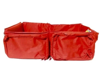 The Nap Sac 3 en 1 Bolsa de Pañales Plegable Moisés Cambiador Lilly Gold Zebra Foto 1 de 4