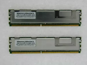 4GB KIT 2X2GB DDR2 667 MHZ PC2 5300 ECC FB DIMM APPLE Mac Pro TESTED - Picture 1 of 1