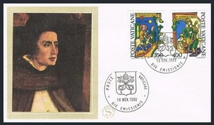 Vatican 677-678,FDC.Michel 777-778. St Albertus Magnus,700th death Ann.1980. - Picture 1 of 1