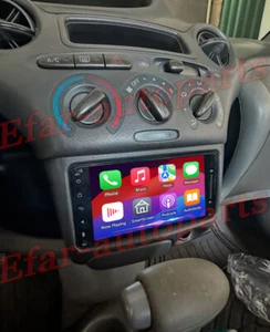 Radio estéreo inalámbrica Android CarPlay para Toyota Echo 2000 2001 2002-2005 BT - Imagen 1 de 22