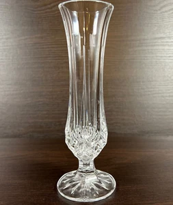 Beautiful Cristal D’Arques France Longchamp Crystal 8” Bud Vase - Picture 1 of 9