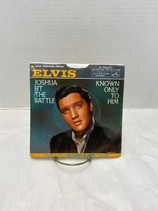 Elvis Presley 45 RPM Vinyl Record Joshua Fit The Battle & Known Only To Him - Picture 1 of 6