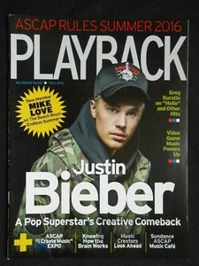 PLAYBACK MAGAZINE JUSTIN BIEBER - Picture 1 of 1