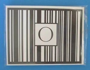 HBOT INITIALE O NOTIZKARTEN Notizkarten UMSCHLÄGE x 8 Wellspring Made in USA Karte - Bild 1 von 2