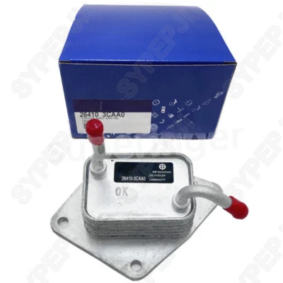 Enfriador de aceite de motor para Hyundai 2009-12 Santa Fe Kia Sorento K7 Cadenza 264103CAA0 Foto 1 de 4
