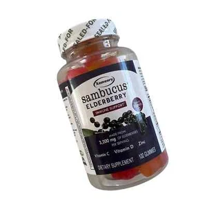 Xemenry Sambucus Elderberry Immune System Booster 100 Gummies 11/25 - Picture 1 of 3