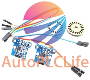 Modulo sensore misura doppia velocità HC-020K + kit encoder fotoelettrici M85 - Foto 1 di 5