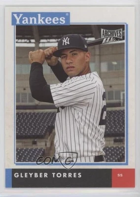 2020 Topps Archives Snapshots Gleyber Torres #AS-GT - Image 1 of 2