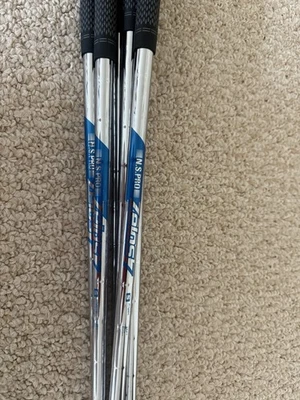 Ejes de hierro con punta cónica NS Pro Zelos7 .355 para Titleist 5-PW Foto 1 de 2