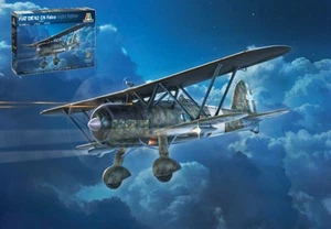 Italeri FIAT CR.42 CN "FALCO" NIGHT FIGHTER KIT 1:72 - Foto 1 di 1
