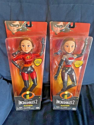 Disney Pixar Los Increíbles 2 Elastigirl Ambos Tipos de Traje Posable Muñeca de Acción Foto 1 de 4