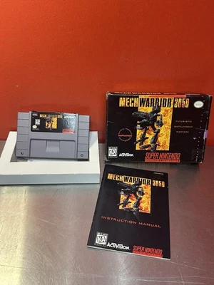 MechWarrior 3050 SNES 1995 CIB! Free Shipping! - Image 1 of 4