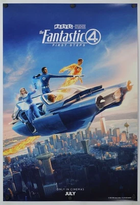 Fantastic Four First Steps - original DS movie poster 27x40 D/S INTL E - 2025