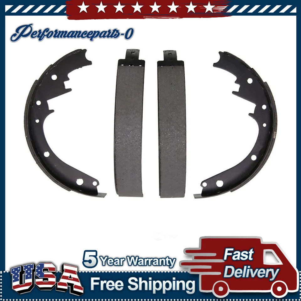 Wagner Brake Rear Drum Brake Shoe for Chevrolet Bel Air 1951-1955 1956 1957 1958 - Image 1 of 3