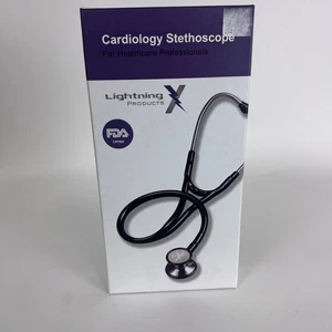 Stethoskop Lightning Products Sprague Rappaport Stethoskop Duellkopf schwarz neu - Bild 1 von 2
