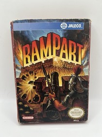 Rampart (Jaleco, 1992) NES Game w/ Box & Manual ~ Tested & Working