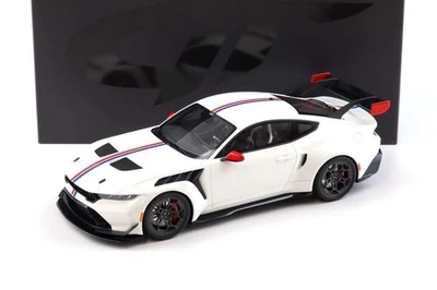 GT Spirit 2024 Ford Mustang GTD Spirit of America Performance White 1:18 GT956 - Image 1 of 4