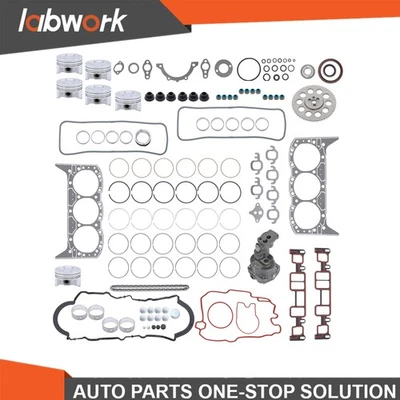 Kit de reconstrucción de motor de laboratorio para Chevrolet GMC Astro 1996 1997 1998 4,3 L OHV 12 V Foto 1 de 4