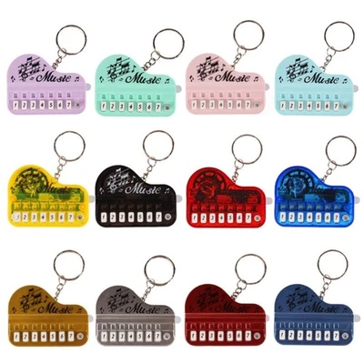 Multitone Mini Electronic Keyboard Keychain Pendant Create Your Own Melodies - Image 1 of 4