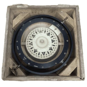 Vintage Bergen Norwegen Magnet Kompass - Bild 1 von 11