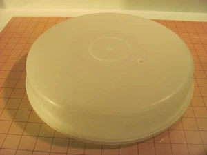 Vintage Tupperware 12.5" Round Container with Lid #242-1 USA - Picture 1 of 8