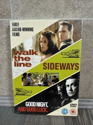 Award Winners Triple (Walk The Line, Sideways, Good Night & Good Luck) [DVD] R2 - Image 1 of 4