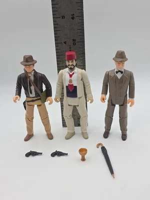 ADVENTURES OF INDIANA JONES DR. HENRY JONES & SALLAH 3.75" LOOSE ACTION FIGURES - Image 1 of 4