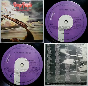 DEEP PURPLE STORMBRINGER UNIQ NON-GF CVR 1/1 STAMPERS MEGARARE CHILEAN PRESS!!! - Picture 1 of 10