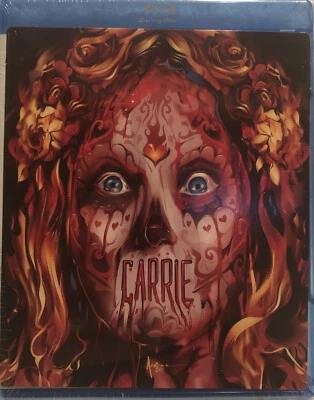 Carrie (Blu-ray, Rare Faceplate Edition, 1976 Stephen King Horror Film) NEW - Image 1 of 4