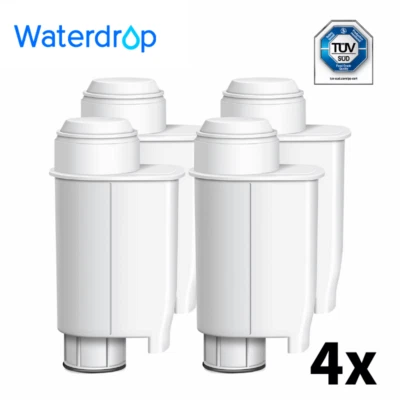 WATERDORP 4X Waterdrop Wasserfilter für Brita® Intenza+ Philips Saeco® CA6706/48 CA6702/00