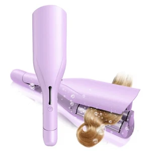Curling Iron Wand Hair Waver with 10 Millions Ions For Less Damage & 5Gears - Picture 1 of 17