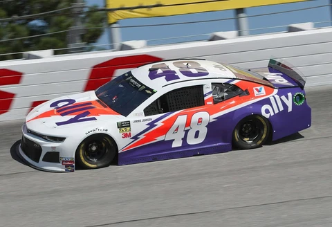 Jimmie Johnson NASCAR 2019 Darlington 13x19 Poster Gloss Photo Print Cover