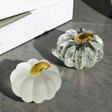 Crystal Jewelry for Stunning Frosted Pumpkin Fruit and Vegetable Decorations