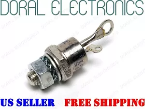 10A 1000V STUD MOUNT SCR PHASE CONTROL RECTIFIER 10 AMP 1000V SILICON 10RIA100 - Picture 1 of 1