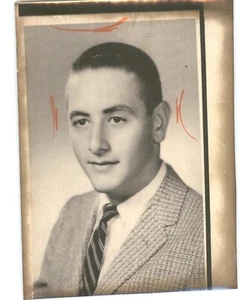 Retrato Fred H. Eidlin prisionero checo sospechoso espía foto de prensa de 1970 - Imagen 1 de 2