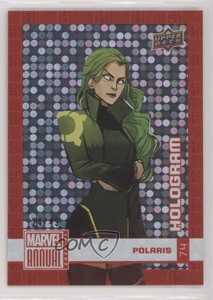 2020-21 Upper Deck Marvel Annual Foil Hologram 24/49 Polaris #74 4rs