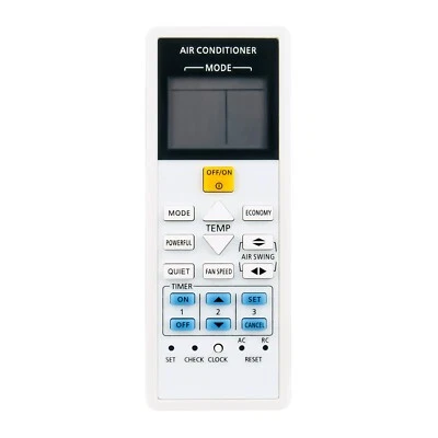 A75C4147/A75C3830 Replace remote Control for Panasonic Air Conditioner CU-S28MKR - image 1 of 4