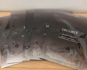 5x KOSE COSME DECORTE WHITELOGIST Kojic Acid Brightening Mask New From Japan - Picture 1 of 3