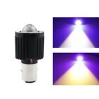 Dual Color BA20D LED Motorcycle Headlight Bulb with Lens Condensing Light