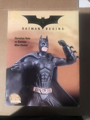 DC Direct Batman Begins Christian Bale Mini-Statue - Image 1 of 4