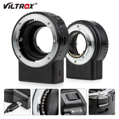 Viltrox NF-M1 Auto Focus Lens Adapter for Nikon F Lens to M4/3 M43 Mount Cameras - Image 1 of 4