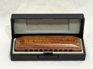 SUZUKI 10-Hole Harmonica PURE HARP MR-550H C - Picture 1 of 24