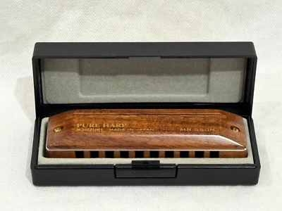 SUZUKI 10-Hole Harmonica PURE HARP MR-550H C - Image 1 of 4
