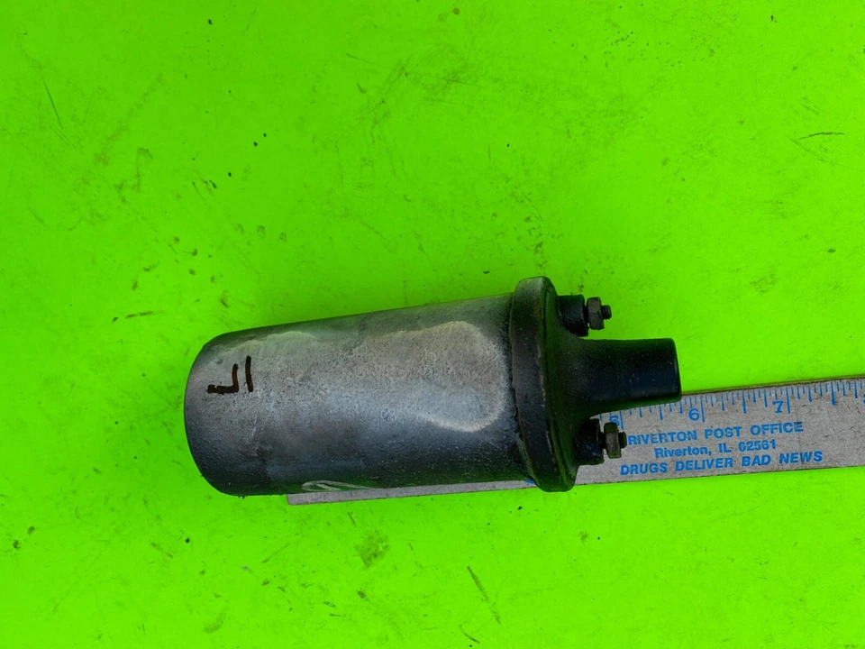 Studebaker,  ignition coil,  Prestolite.    Used.   Item:  20287 - Image 1 of 1