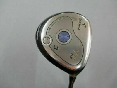 GOLF CLUBS FAIRWAY WOOD BRIDGESTONE TOURSTAGE V-IQ 3W LOFT-15 R-FLEX - Image 1 of 3